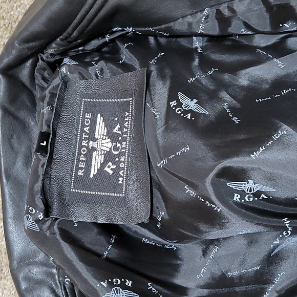 Reportage R.G.A. Leather Coat - Picture 3 of 4